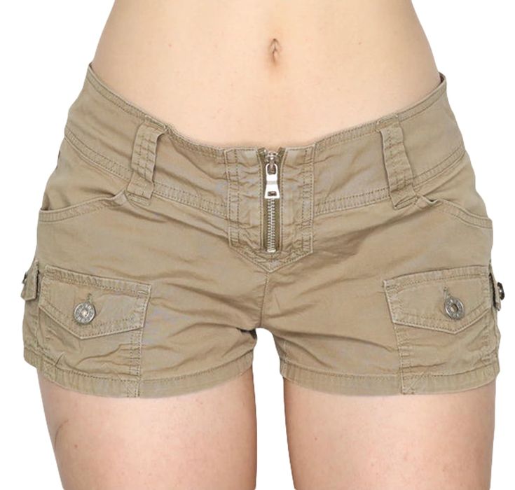 PRICES MAY VARY. Material:Women vintage cargo shorts is made of polyester blend, comfy and soft, skin friendly, elastic and stretchy, easy to wear. Sexy streetwear hot pants, trendy mini shorts with side pockets, casual low-rise shorts. Feature: Women retro cargo shorts, multi-pockets hiking shorts, y2k going out cargo shorts, slim fitted solid shorts, low rise denim cargo shorts, zipper fly front, tie up waist. Straight wide leg mini shorts bottoms, low waist hot pants, above knee length, fold Y2k Cargo Shorts, Girls Streetwear, Denim Pants Fashion, Streetwear Pants, Y2k Summer, Streetwear Shorts, Low Rise Shorts, Retro Shorts, Harajuku Streetwear