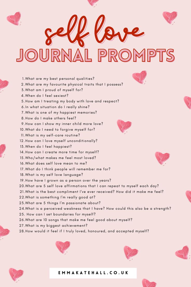 Self love journal prompts. emmakatehall.co.uk Self Love Journal Prompts, Love Journal Prompts, Self Love Journal, Journal Questions, Healing Journaling, Gratitude Journal Prompts, Journal Challenge, Daily Journal Prompts, Spiritual Journals