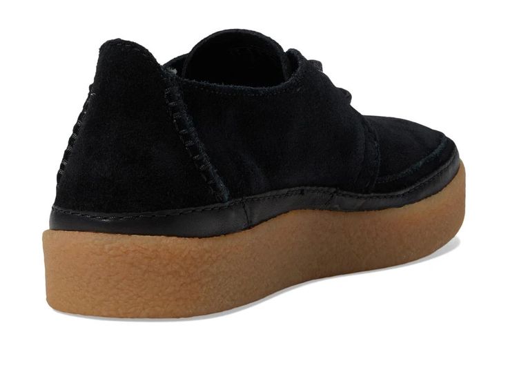 Bring comfort to your feet by wearing the Clarks® Oakpark Lace shoes. The suede leather upper shoes with round-toe have lace closure for a secure fit. The low-top shoes have leather lining and suede leather insole for added comfort. They have brand logo on the tongue and heel counter that adds authenticity to the shoes..Rubber outsole..Imported..Product measurements were taken using size 9, width D - Medium. Please note that measurements may vary by size..Measurements: Heel Height: 1 3/8 in Suede Lace-up Shoes With Rubber Sole And Round Toe, Suede Lace-up Shoes With Rubber Sole And Flat Heel, Suede Lace-up Shoes With Rubber Sole, Casual Suede Lace-up Shoes With Textured Sole, Casual Suede Lace-up Shoes With Rubber Sole, Low-top Lace-up Shoes With Suede Lining, Suede Lace-up Shoes With Leather Footbed, Casual Suede Lace-up Shoes With Stitched Sole, Casual Suede Lace-up Shoes With Leather Sole