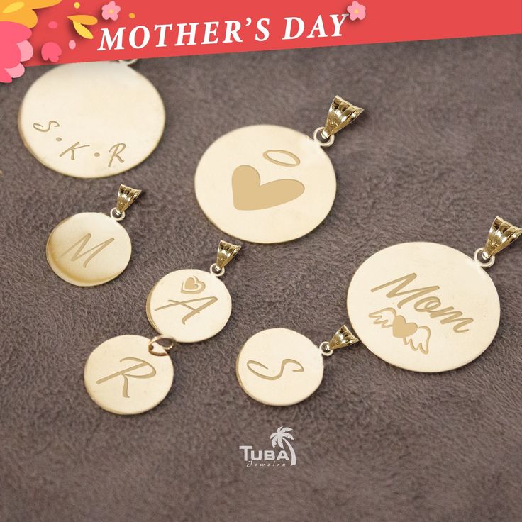 Here is a Personalized Gift for Mother's Day  Are you looking for a both "Affordable and Quality" gift gold jewelries for your loved one? You may be too close. 💝 A Precious Gift... For a Precious Heart... 🎁 👑 MATERIAL * Disc Pendant: 14K Solid Gold. (NOT Filled or Plated.) * Chain: 14K Solid Gold. (NOT Filled or Plated.) * Handmade Jewelry 🥇STAMPED FOR AUTHENTICITY * This gold jewelry is stamped to show it is 14 carat. ⚖️ PENDANT DIMENSIONS ⚖️ * Disk Diameter: 10mm, 15mm, 20mm  * The Average Customizable Yellow Gold Jewelry For Mom, 14k Stamped Jewelry For Mother's Day Personalized Gift, Personalized 14k Stamped Jewelry For Mother's Day, Customized Yellow Gold Jewelry Gift For Mom, Customized 14k Gold Jewelry For Mother's Day, 14k Gold Jewelry Gift For Mom, Gold Disk Necklace, Handwriting Necklace Custom, 14k Gold Initial Necklace