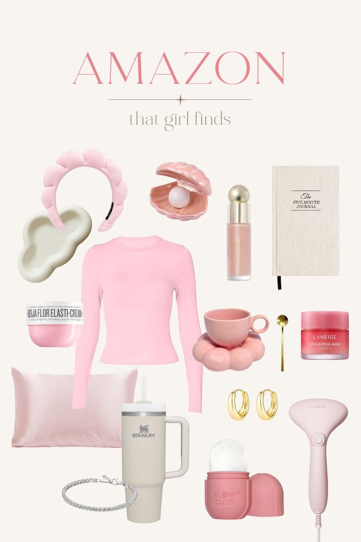 That girl Amazon finds, That Girl Aesthetic, That Girl Wish List Girly Amazon Must Haves, Clean Girl Amazon Must Haves, Amazon Needs For Teens, Best Amazon Finds For Teens, Amazon Teen Girl Must Haves, Amazon That Girl Must Haves, Amazon Girly Finds, Amazon Wishlist Aesthetic, Christmas Wishlist Ideas Aesthetic