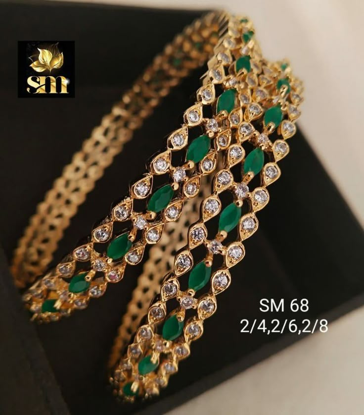 Daimond Bangel Design, Emerald Bangles Gold, Ruby Emerald Necklace Indian, Emerald Necklace Indian, Ruby Emerald Bangles, Ruby Emerald Necklace, Emerald Bangles, Indian Antiques, Ruby Bangles