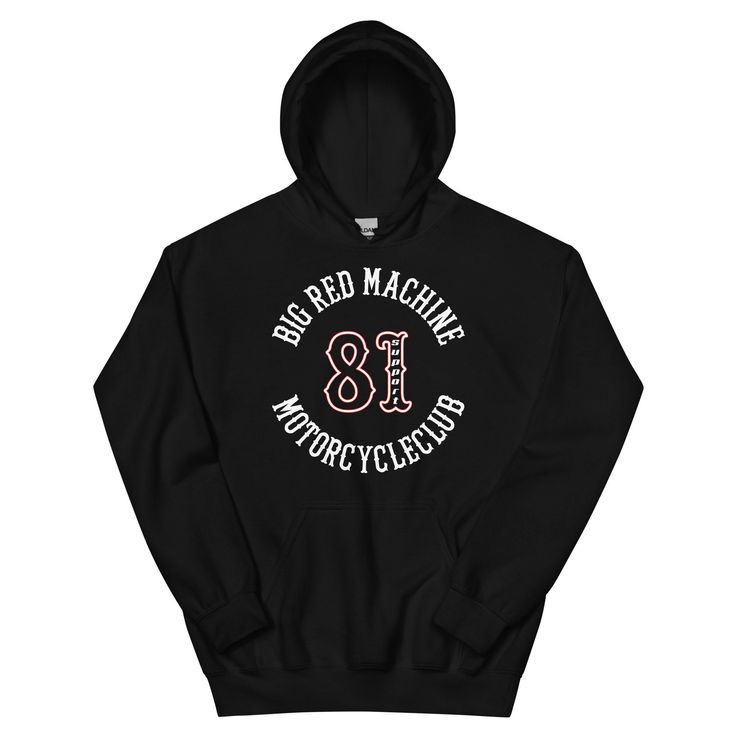 support81 circle black Hoodie Big Red Machine Hells Angels * 50% pre-shrunk cotton, 50% polyester * Fabric weight: 8.0 oz/yd² (271.25 g/m²) * Air-jet spun yarn with a soft feel and reduced pilling * Double-lined hood with matching drawcord * Quarter-turned body to avoid crease down the middle * 1 × 1 athletic rib-knit cuffs and waistband with spandex * Front pouch pocket * Double-needle stitched collar, shoulders, armholes, cuffs, and hem Support Your Local Hells Angels Motorcycle Club with this Black Band Merch Hoodie With Logo Print, Black Screen Print Hoodie, Black Fan Apparel Hoodie With Logo Print, Black Hoodie With Logo Print Fan Apparel, Black Hoodie With Logo Print For Fans, Black Sweatshirt With Logo For Fan Merchandise, Black Logo Print Sweatshirt For Fan Merchandise, Black Logo Print Sweatshirt For Fans, Black Sweatshirt With Logo Print For Fans