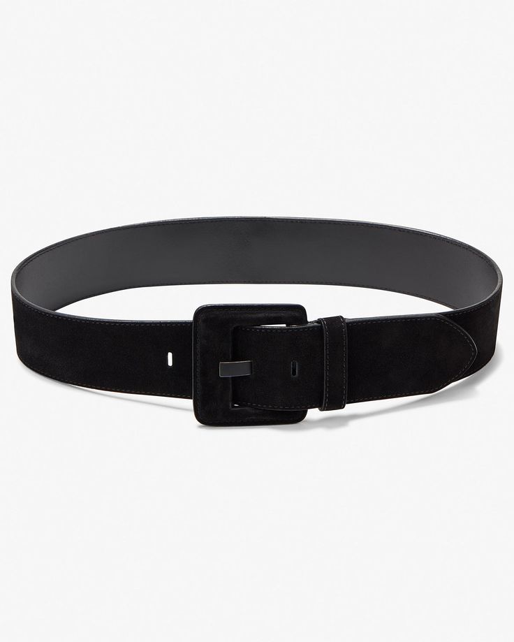 Sedgwick Belt - Suede :: Black – M.M.LaFleur Suede Belt, Virtual Fashion, Black Leather Belt, Leather Belts, The Natural, Holiday Fashion, Belt Size, Black Belt, Waist Belt