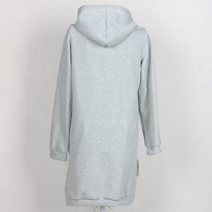 Gender: FemaleItem Type: Hoodies, SweatshirtsClothing Length: RegularFabric Type: WorstedHooded: NoCollar: O-NeckSleeve Length: FullPattern Type: LetterSleeve Style: RegularStyle: Fashion Long Hoodie, Front Pocket, Turtle Neck