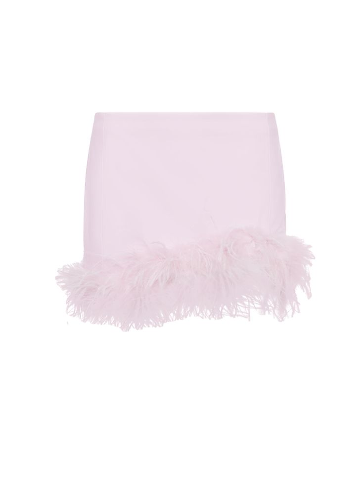 Laissez-vous tenter par le luxe de la jupe à plumes Magnolia. Cette pièce à caractère se marie parfaitement avec un veston pour un look sophistiqué ou avec un crop top pour un ensemble plus audacieux. Conçue pour la femme confiante au goût de l'opulence, la jupe Magnolia est un ajout indispensable à toute garde-robe avant-gardiste. Feather Mini Skirt, Pink Parasol, Feather Skirt, Turkey Feathers, Cute Nike Shoes, Feather Trim, Pink Feathers, Cute Nikes, Girl Fits