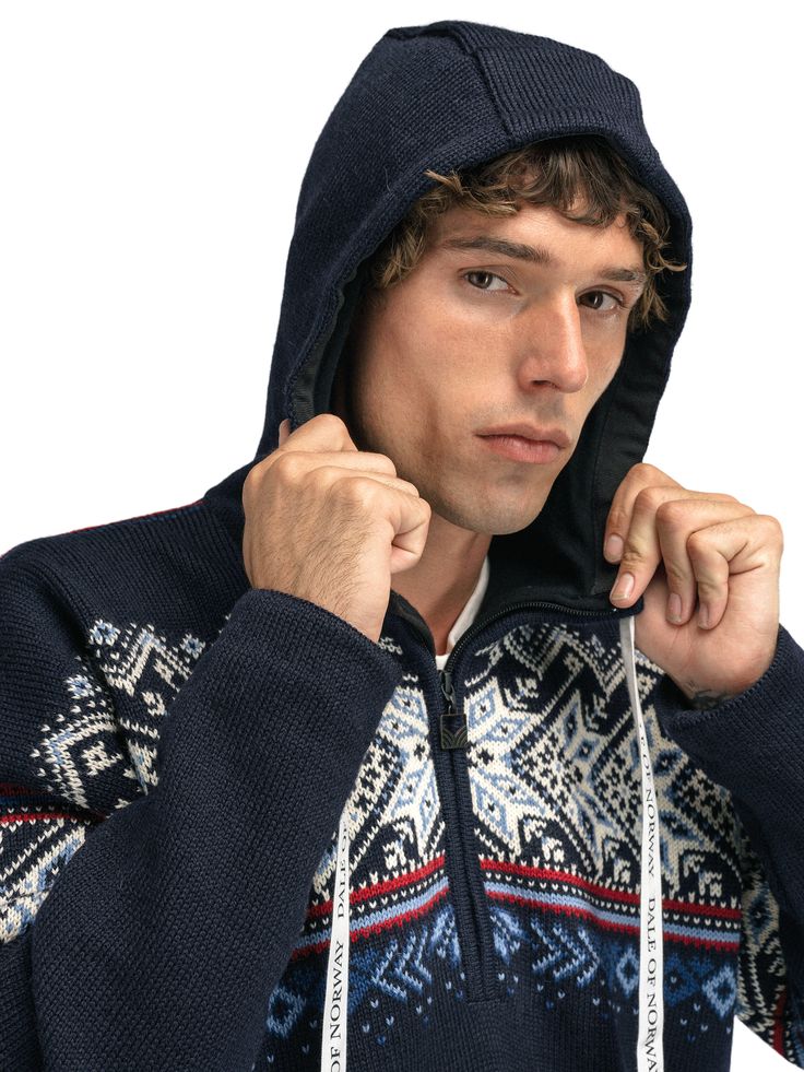 Crafted from 100% Norwegian wool with a water-resistant treatment and lined with a breathable, windproof layer, the Vail weatherproof wool hoodie offers a relaxed fit designed for comfort and durability. It features a quarter zip, two zippered front pockets, a hood lined with ultra-soft merino wool, and drawstrings at the hem and hood. The perfect companion for your outdoor adventures.


Water resistant outer layer (water column 8000 mm)


Windproof lining


100% long-lasting Norwegian wool

Loo Hooded Winter Sweater For Outdoor, Winter Wool Hoodie With Drawstring Hood, Winter Sweater With Drawstring Hood For Cold Weather, Winter Sports Hoodie Outerwear, Wool Sweater For Outdoor Winter Use, Hooded Wool Outerwear For Outdoor, Wool Hooded Outerwear For Outdoor, Winter Sweater With Fleece Lining For Cold Weather, Winter Sports Hoodie With Detachable Hood