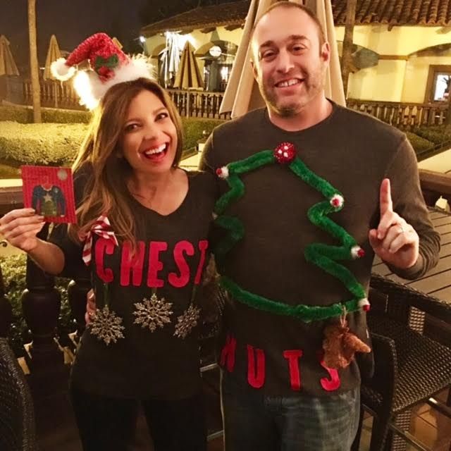 Ugly Sweaters Diy, Couples Ugly Christmas Sweaters, Ugly Sweater Couple, Ugly Christmas Sweater Diy, Christmas Sweater Diy, Ugly Christmas Sweater Diy Funny, Reindeer Ugly Sweater, Ugly Christmas Sweater Outfit, Couples Christmas Sweaters