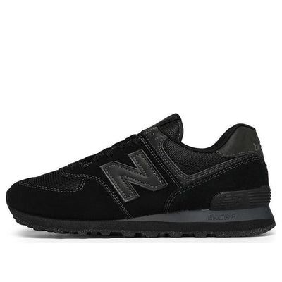 New Balance 574 'Core Pack - Black' ML574EVE (SNKR/Retro/Unisex/Low Top) All Black New Balance, Black New Balance Shoes, New Balance 574 Black, New Balance 574 Core, Black New Balance, Asics Gel Venture, Wishlist 2024, New Balance 574, Swag Shoes