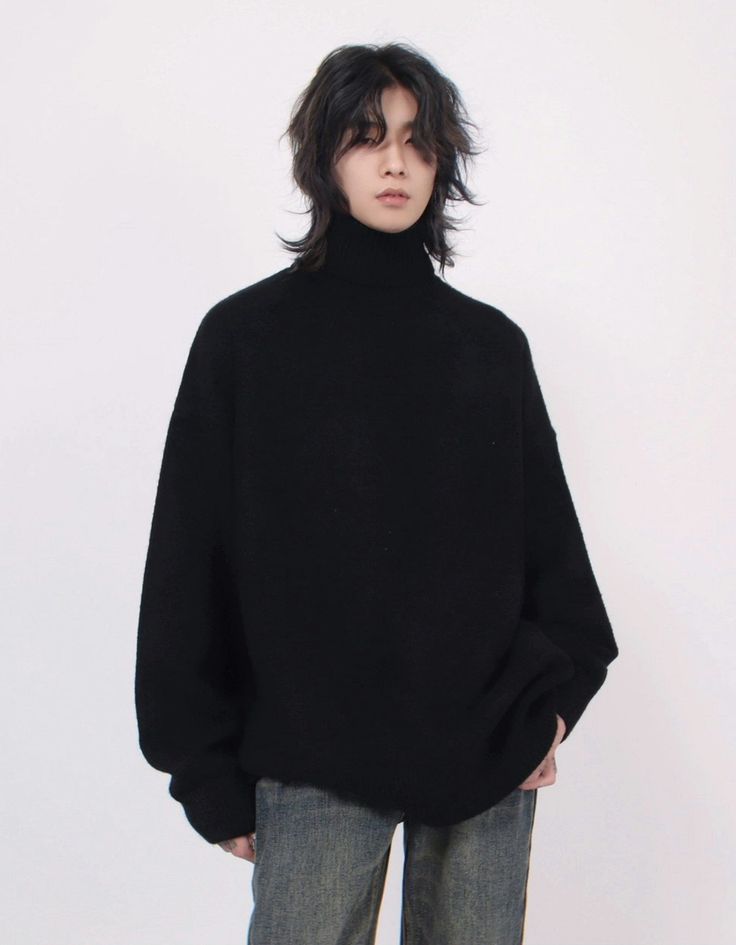 Embrace the cozy embrace of our Turtleneck Drop Shoulder Oversized Sweater, a staple piece combining relaxed vibes with a sophisticated edge.
Crafted with a focus on texture and a versatile American style, this sweater boasts a high, foldable turtleneck and a loose, draping fit for ultimate comfort. The knit fabric offers a soft hand-feel that entices you to wear it on repeat, whether you're lounging at home or out for a casual meet-up.
Pair it with your favorite jeans for a casual day out, or throw it over chinos for a relaxed professional look. Its ease of styling makes it an essential addition to your wardrobe, ready for any setting that calls for a touch of laid-back sophistication.
Product specifications:Material: 100% PolyesterFit: Oversized with drop shouldersCollar: High, foldable Oversized Knit Turtleneck Sweatshirt, Chunky Knit Long Sleeve Turtleneck For Layering, Trendy Oversized Soft Knit Turtleneck, Winter Relaxed Fit Funnel Neck Sweater, Oversized Winter Sweater In Solid Color, Solid Oversized Turtleneck For Layering, Oversized Sweater With Ribbed Cuffs For Cold Weather, Oversized Soft Knit Turtleneck For Layering, Oversized Cozy Winter Tops