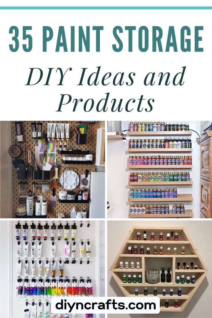 the top five diy projects for painting storage