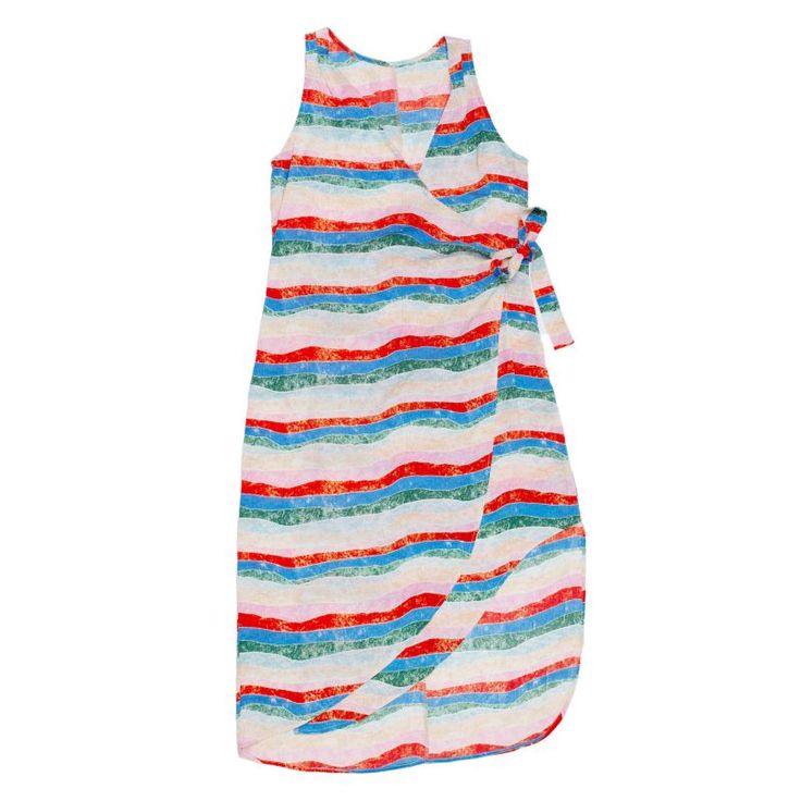 Whether you're lounging by the pool or playing in the waves, this women's Aqua Del Mar coverup dress is just what you need to shade you from the sun.Finding the perfect fit and size for women's clothing requires basic measurements of your chest, waist, hips and inseam. Use this guide to learn more about sizing and everything Kohl's has to offer in women's fashion. Whether you're lounging by the pool or playing in the waves, this women's Aqua Del Mar coverup dress is just what you need to shade y Beachy Sundress For Summer And Beach Season, Beachy Sundress For Summer Beach Season, Striped Sleeveless Swimwear For Vacation, Multicolor Beach Dress For Spring Poolside, Beachwear Striped Beach Dress, Multicolor Beach Dress For Poolside Spring, Striped Beachwear Dresses For Beach, Striped Beach Dress For Vacation, Striped Summer Beach Dress