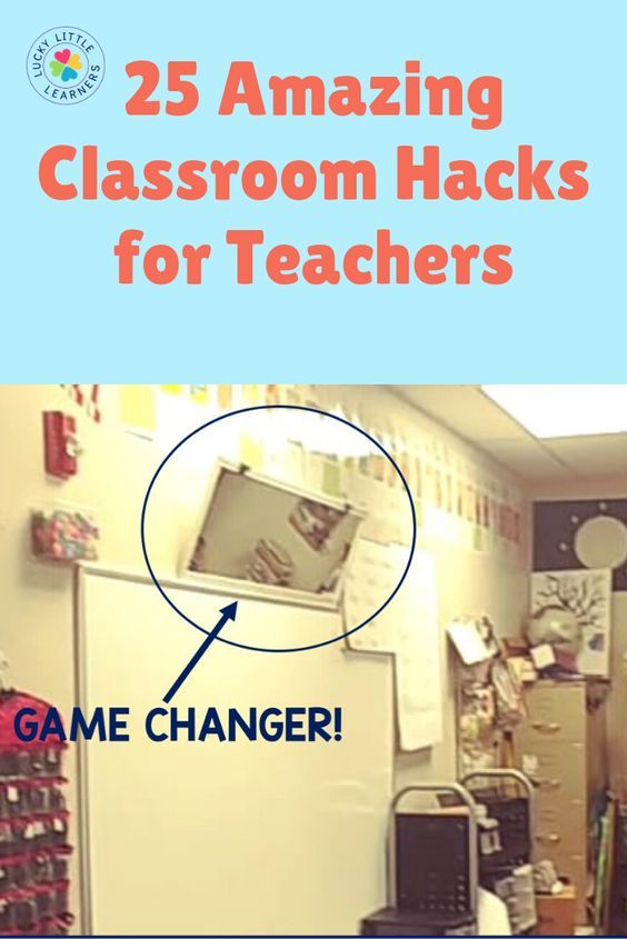 an image of classroom hacks for teachers