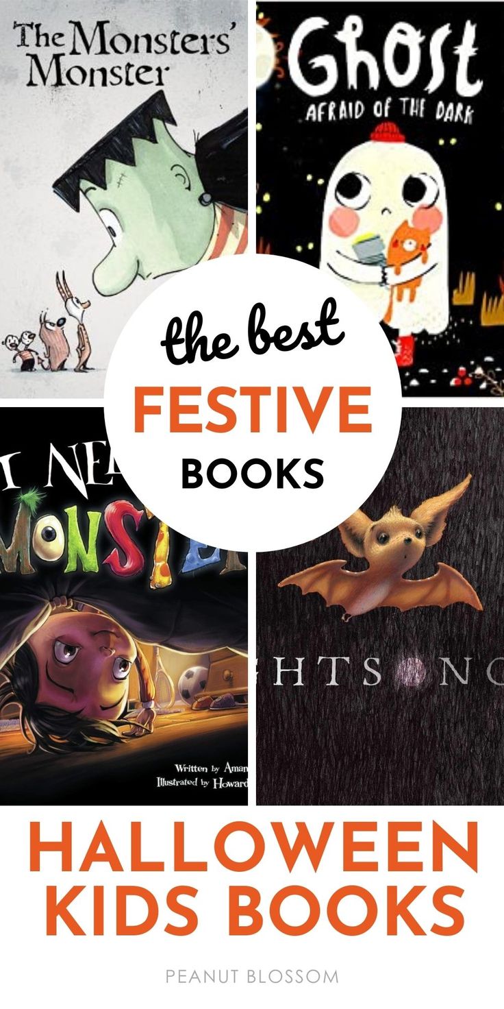 the best festive books for kids to read this halloween, including ghost and more