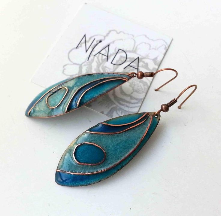 Light blue and naví blue cloisonne earrings blue earrings | Etsy Blue Hand Painted Jewelry Gift, Nickel-free Blue Enamel Jewelry, Blue Metal Earrings For Gift, Blue Hand Painted Jewelry As A Gift, Hand Painted Blue Jewelry For Gifts, Light Blue Metal Earrings For Gift, Blue Hand Painted Jewelry For Gift, Light Blue Metal Earrings As A Gift, Vintage Turquoise Enamel Jewelry