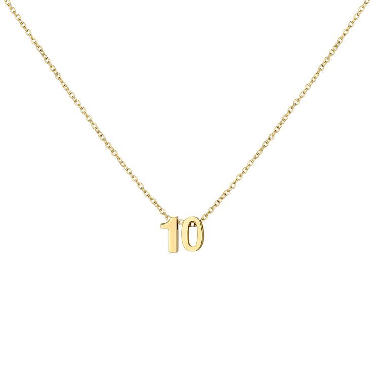 PRICES MAY VARY. Cute Number Necklace - Number 10 necklace is designed for you and your lovely daughter. Each number is unique to different people. It can represent the month of birth, age, anniversary, lucky number... Even just because you like it. The best gift for your daughter, granddaughter... Stainless Steel Necklace - Made of 18k gold plated stainless steel, skin touch is not allergic, nickel free, lead free, and hypoallergenic. The high quality chain and dainty number pendant are very si 111 Angel Number, Angel Number Necklace, Good Birthday Presents, Number Necklace, Choker Chain, Stainless Steel Chain Necklace, Gold Number, Number 10, Jewelry Birthday