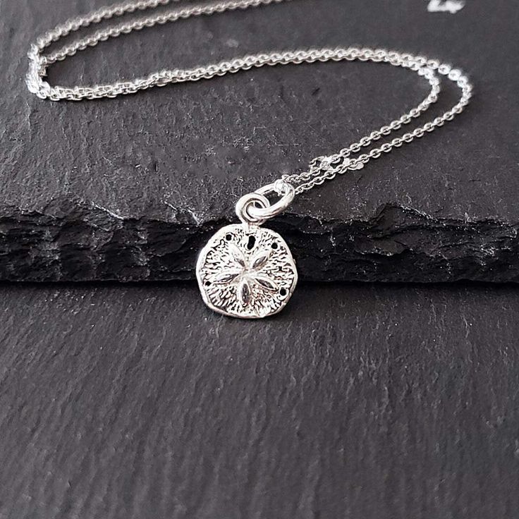 ♥ A beautifully designed necklace that makes great everyday wear ♥ Charm:9mm (Sterling silver) ♥ Chain: Choose your own length (Sterling silver, Made in Italy) ♥ Complimentary gift packaging Sand Dollar, Sterling Silver Chain, Sterling Silver Necklace, Gift Packaging, Sterling Silver Chains, Sterling Silver Necklaces, Charm Necklace, Silver Chain, Silver Necklace