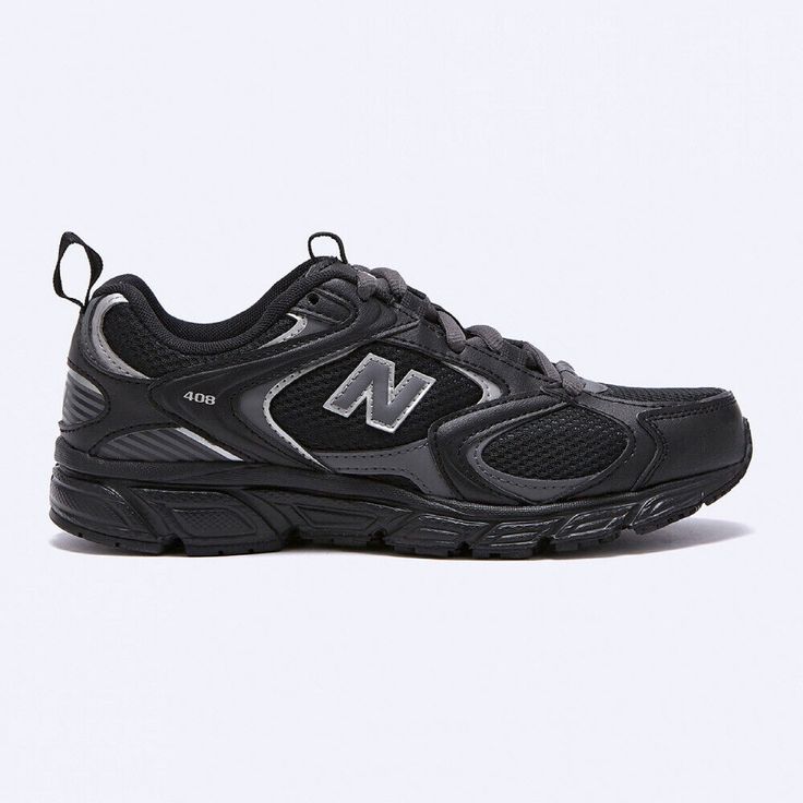 New Balance 408, Nike Balance, Mens New Balance, Black Athletic Shoes, Shoes Running, M 4, Clothing Inspiration, New Balance, Black Men