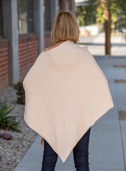 Oatmeal Pull On Poncho - Just Style LA Poncho With Sleeves, Poncho Pullover, Scarf Sale, Just Style, Poncho Style, Scarf Poncho, Poncho Sweater, Fuchsia Color, Cardigan Top