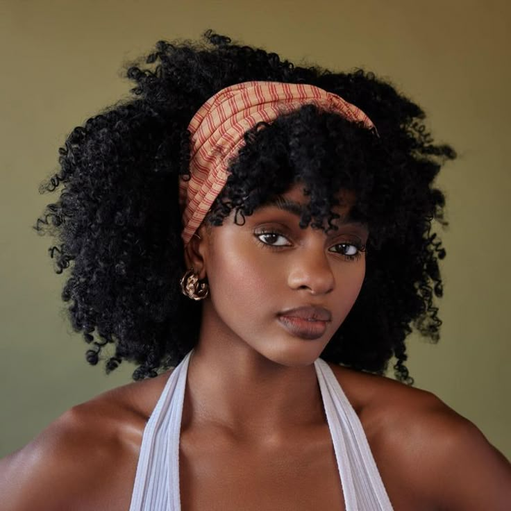 Twisted Headband, Face Drawing Reference, Pelo Afro, Headband Wigs, Hair Reference, Twist Headband, Pose Reference Photo, Portrait Inspiration, 인물 사진