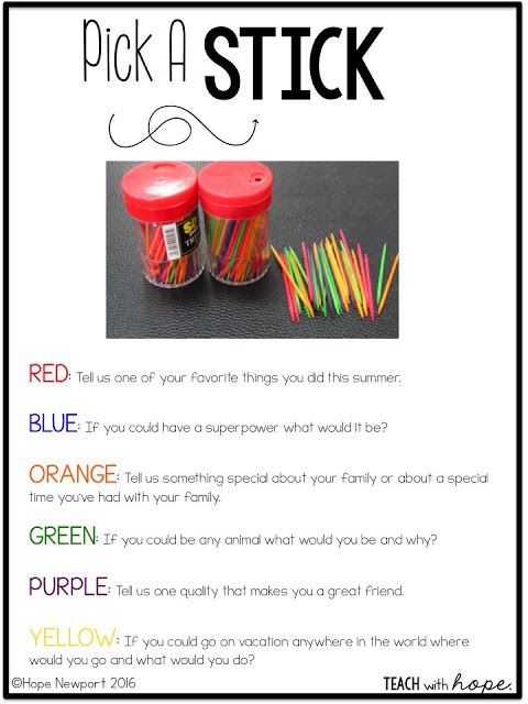 a poster with instructions to pick a stick for the crafty kid's project