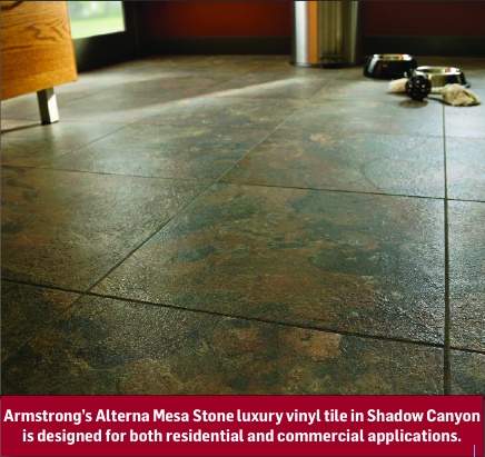 a kitchen floor that is very clean and ready to be used as an area for cooking