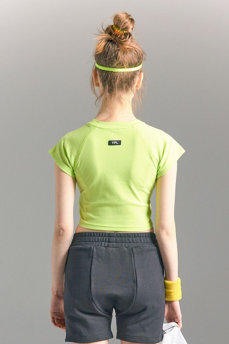 Just when you thought your love for our our cropped tees couldn’t get any deeper, we made this. Meet the Crop Short Sleeve Shirt, a cool crop with a crew neckline and center seam, made from our soft cotton. Keep it chill with sweat shorts or pair with high-waisted jogger. Green Stretch Cotton Cropped T-shirt, Summer Athleisure Cropped Crew Neck Shirt, Athleisure Cotton Cropped Shirt For Streetwear, Sporty Cotton Cropped Shirt, Sporty Cropped Cotton T-shirt, Spring Crew Neck Cropped Shirt For Streetwear, Crew Neck Cropped Shirt For Spring Streetwear, Spring Crew Neck Athleisure Crop Top, Spring Crew Neck Crop Top In Athleisure Style