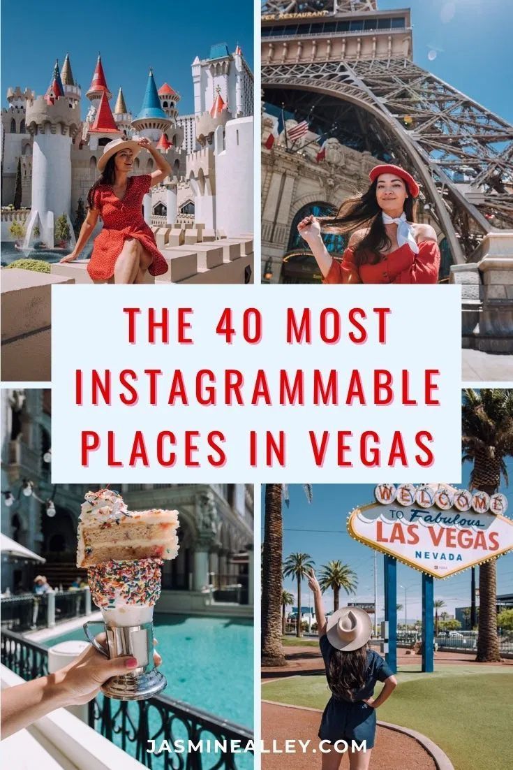 the most instagrammable places in vegas, las vegas sign and other things to see