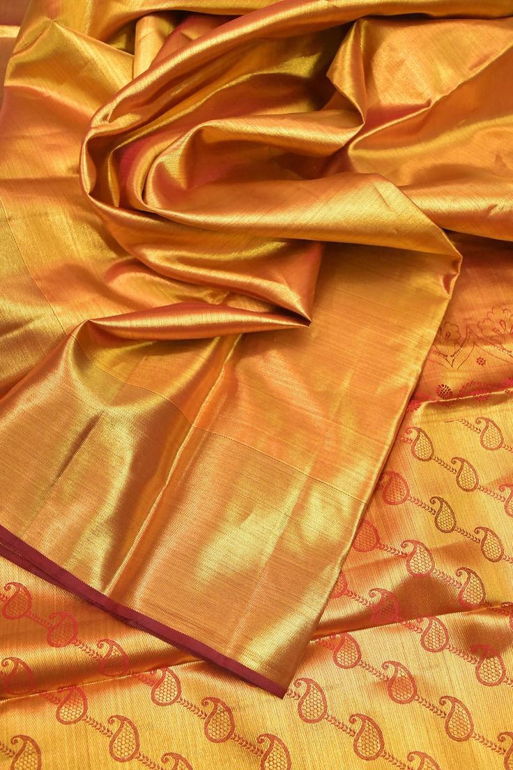 SGR-10241325 Elegant Tussar Silk Sets For Celebration, Elegant Gold Traditional Wear, Silk Mark Certified, Elegant Gold Traditional Wear With Silk Mark, Gold Silk Lehenga With Zari Weaving, Traditional Tissue Silk Pre-draped Saree For Puja, Gold Silk Mark Certified Dupatta In Traditional Drape, Gold Raw Silk Dupatta With Silk Mark, Gold Dupatta, Silk Mark Certified, Traditional Drape, Gold Dupatta With Silk Mark Certification And Traditional Drape