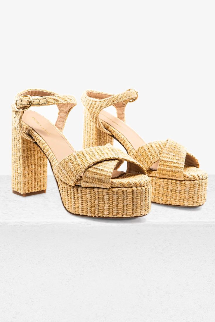 Woven Raffia, Chunky Platform, Platform Sandals, Block Heels, Ankle Strap, Spain, Shoe Jewelry, Nordstrom, Sandals