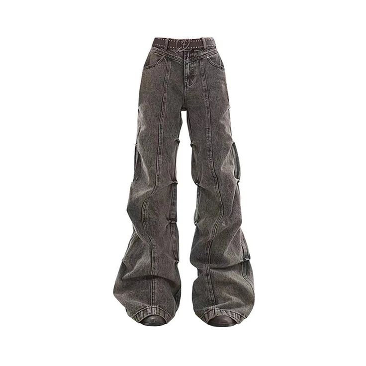 Women's Grey Jeans Vintage Korean 90s Aesthetic Denim Trousers Harajuku High Waist Cowboy Pants Fashion Y2k 2000s Trashy Clothes Aiertu Korean 90s, Trashy Clothes, 2000s Trashy, Trashy Outfits, Cowboy Pants, Fashion Y2k, Winter Jeans, 90s Aesthetic, Tie Dye Designs