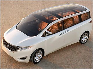 an aerial view of a white car with people in the passenger seat and back window