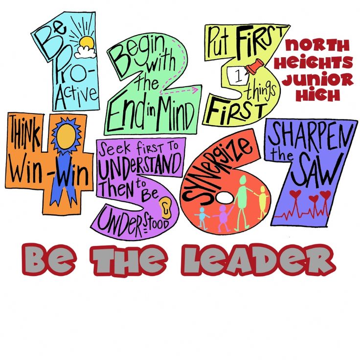 a poster with the words be the leader written in different colors and styles on it