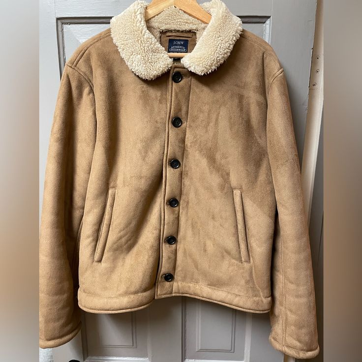 Perfect For Winter Layering! Super Soft! Winter Layering, Suede Jacket, J Crew Factory, J Crew, Mens Jackets, Layering, Jackets & Coats, Man Shop, Color