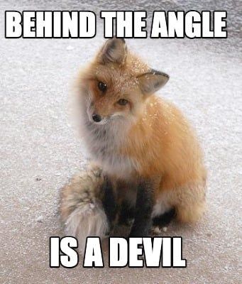 a red fox sitting on the ground with caption that reads, i'm sowyy i just wanted a friend