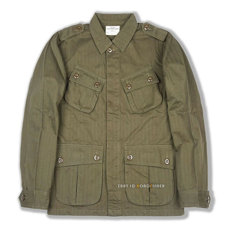 Herringbone Multi-pocket Men's Hunting Jacket TCU Jungle Combat Jacket Coat Workwear AMI Khaki Vietnam Jacket Color difference exists due to camera effect and different PC display! Check out my other items! Be sure to add me to your favorites list! Khaki Military Outerwear With Pockets, Military Style Utility Jacket With Pockets, Military Style Long Sleeve Utility Jacket With Pockets, Long Sleeve Military Utility Jacket With Pockets, Khaki Long Sleeve Utility Jacket With Multiple Pockets, Khaki Military Outerwear With Patch Pockets, Military Style Outerwear With Patch Pockets, Utility Outerwear With Pockets For Hunting, Khaki Utility Jacket With Patch Pockets