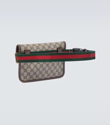 The Gucci Epiloque Neo Vintage GG Supreme Belt Bag - instantly take your LookBook style to the next level. Crafted from the House's iconic monogrammed canvas with premium leather accents, adjustable straps allow this bag to be worn crossbody or as a belt bag. Spacious enough for daily essentials yet lightweight for effortless Instagrammable street style, its adjustable strap transforms to suit any outfit. An iconic accessory that elevates any #OOTD. Designer Travel Bag With Removable Belt, Gucci Canvas Bag With Adjustable Strap, Designer Belt Bag With Removable Belt For Everyday Use, Gucci Leather Shoulder Bag With Logo Strap, Gucci Brown Bag With Adjustable Strap, Luxury Belt Bag With Removable Pouch In Coated Canvas, Brown Gucci Bag With Adjustable Strap, Classic Monogram Canvas Belt Bag With Removable Pouch, Luxury Brown Belt Bag With Removable Belt