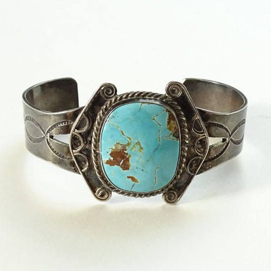 Old Navajo Blue Gem Turquoise Sterling Cuff Bracelet Handmade Native America by redroselady on Etsy Bohemian Engraved Turquoise Bracelets, Engraved Turquoise Bohemian Bracelets, Bohemian Turquoise Engraved Bracelets, Turquoise Stamped Cuff Bangle Bracelet, Turquoise Stamped Cuff Bracelet Bangle, Artisan Turquoise Engraved Bracelets, Artisan Turquoise Engraved Bracelet, Southwestern Turquoise Cuff Bracelet As Gift, Southwestern Style Turquoise Cuff Bracelet As Gift