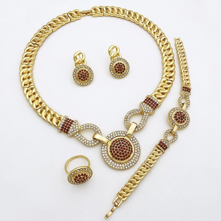 Afraic Jewelry -Dubai Fine Jewelry Sets For Women Brazilian Necklace And Earrings Round Pendant Wedding Banquet Jewellery product name: latest jewelry set designs for women plating Color: gold Color material: alloy keyword: Dubai Fine Jewelry Sets For Women Brazilian Golden Style Necklace And Earrings Round Pendant Style: African fashion jewelry Style: TRENDY Shape\pattern: Round Origin: Mainland China Occasion: Party Model Number: 259 Metals Type: Zinc alloy Material: Metal MOQ: 1Sets Jewelry Sets Type: Necklace/Earrings/Ring/Bracelet Item Type: Jewelry Sets Included Additional Item Description: Necklace earring ring bracelet Gender: Women Fine or Fashion: Fashion Electroplating process: Three times in the plating Model Number:3256804196782106 Product information: Material: alloy Color: G Gold Alloy Jewelry, Plated Metal Costume Jewelry Sets, Gold Alloy Costume Jewelry, Plated Alloy Costume Jewelry Sets, Gold Costume Jewelry Made Of Alloy, Gold Plated Clavicle Chain Jewelry Sets For Parties, Formal Gold Jewelry Sets With Clavicle Chain, Yellow Gold Round Jewelry Sets, Gold-plated Alloy Necklace