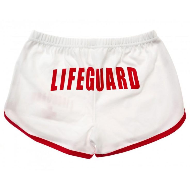 Lifeguard Shorts, Lifeguard Costume, Lifeguard Shirt, Lifeguard Swimsuit, Shorts White, Large White, Lady In Red, Short Outfits, White Shorts