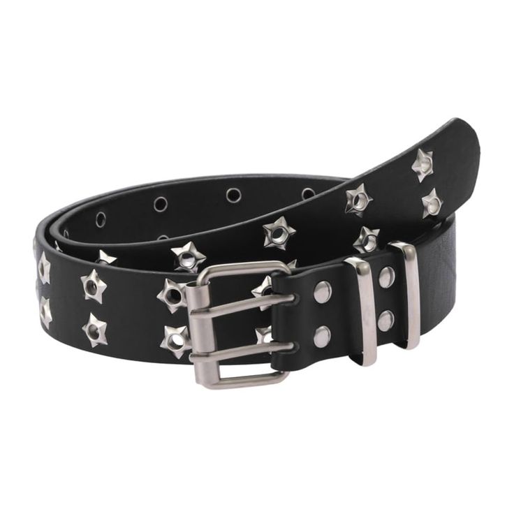 PRICES MAY VARY. Add a touch of Fairy Grunge to your outfit with this Y2K Women Star Punk Goth Belt. Made from high-quality leather, it is durable and long-lasting. The punk-style buckle and grommet waist design make it an essential grunge accessory. Fairycore aesthetic and star details give it a touch of uniqueness. Comes in the perfect length of 44 inches, making it ideal for all waist sizes. Add a touch of Fairy Grunge to your outfit with this Y2K Women Star Punk Goth Belt. Belts Y2k, Void State, Goth Belt, Y2k Star, Grunge Accessories, Y2k Women, Y2k Accessories, Estilo Grunge, Black Clothes