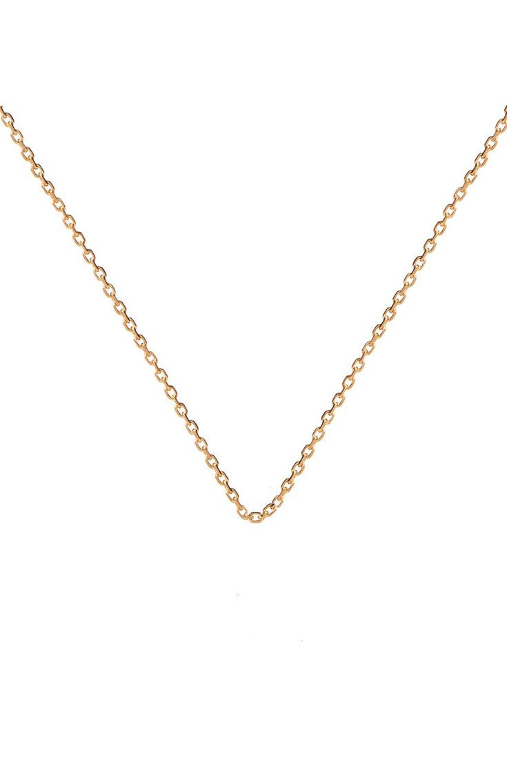 14k solid gold dainty cable link chain necklace available in your choice of length and gold color, wear it by itself or add the lockets and charms of your choice. Comes gift ready 14k Rose Gold Chain Necklace With Round Pendant, Rose Gold Necklace With Cable Chain And Round Pendant, Rose Gold Necklace With Round Pendant And Cable Chain, Dainty Gold Chain Necklace With Round Pendant, Elegant 14k Gold Charm Necklace With Cable Chain, 14k Rose Gold Chain Necklace, Everyday Rose Gold Cable Chain Necklace, Rose Gold Cable Chain Necklace For Everyday, Rose Gold 14k Gold Chain Necklace