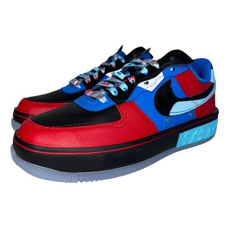 Nike Air Force 1 Fontanka Db Red Black Blue Dr6259-600 Women’s Size 10 Condition Is New With Box (Missing Lid) 100% Authentic Items, Hard To Find Items! Fast Shipping We Ship Within 1-3 Business Days (Excludes Saturday, Sunday, And Holidays) From Receipt Of Payment. We Provide A Discount For Multiple Items Purchased. Tracking Information Will Be Sent For All Purchases Within 24-72 Hours Of Payment. Emails Are Answered Within 48 Business Hours (This Excludes Weekends, And/Or Holidays). K. Bold Black Lace-up Sneakers, Red Dynamic Low-top Custom Sneakers, Multicolor Synthetic Sneakers With Red Sole, Red Dynamic Custom Sneakers With Round Toe, Dynamic Red Custom Sneakers With Round Toe, Bold Black Sneakers For Streetwear, Bold Leather Sneakers For Streetwear, Red Custom Sneakers With Abzorb Midsole For Streetwear, Bold Low-top Synthetic Sneakers