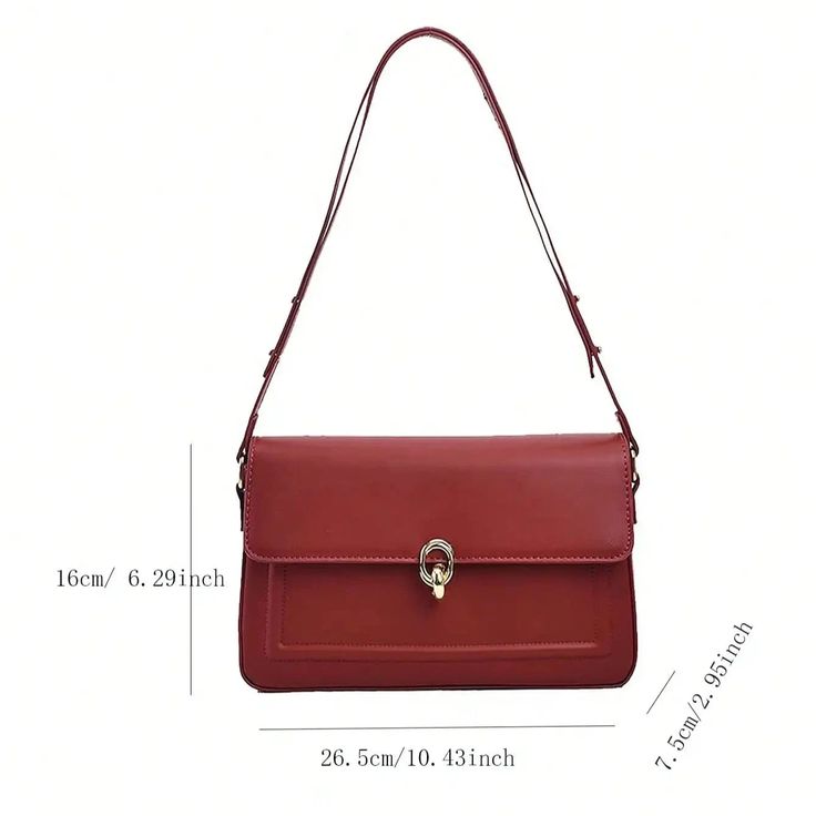 Product Specifications Handbags Type: Shoulder Bags Main Material: PU Lining Material: Polyester Shape: Baguette Office Satchel Baguette Bag With Hasp Closure, Office Baguette Satchel Bag With Hasp Closure, Office Shoulder Baguette Bag With Hasp Closure, Office Baguette Bag With Hasp Closure Satchel, Office Baguette Bag With Hasp Closure And Satchel Shape, Large Capacity Formal Satchel Baguette Bag, Daily Use Evening Satchel With Hasp Closure, Formal Large Capacity Satchel Baguette Bag, Burgundy Shoulder Bag For Daily Use