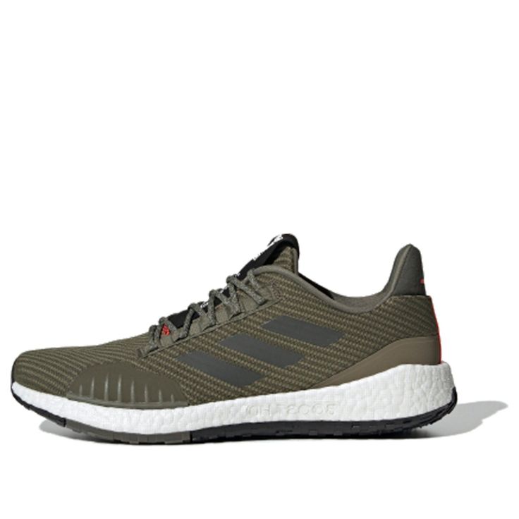 adidas PulseBoost HD WNTR 'Raw Khaki' Raw Khaki/Legend Earth/Solar Red Marathon Running Shoes/Sneakers Adidas Running Shoes With Boost Midsole, Adidas Functional Running Shoes With Boost Midsole, Adidas Low-top Trail Running Shoes For Sports, Adidas Running Shoes With Rubber Sole For Sports, Adidas Trail Running Shoes Athleisure Style, Sporty Adidas Low-top Trail Running Shoes, Sporty Adidas Trail Running Shoes, Adidas Running Shoes With Boost Midsole For Sports, Adidas Trail Running Shoes With Boost Midsole For Sports