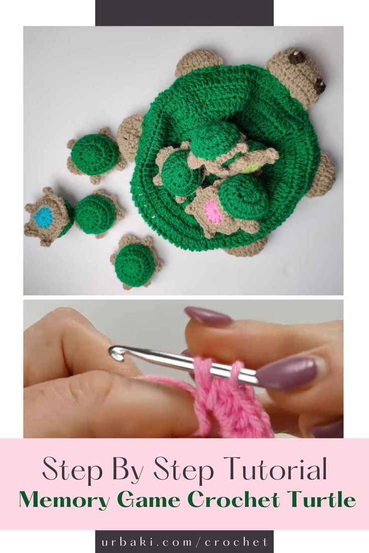 crochet instructions for how to make an adorable toy