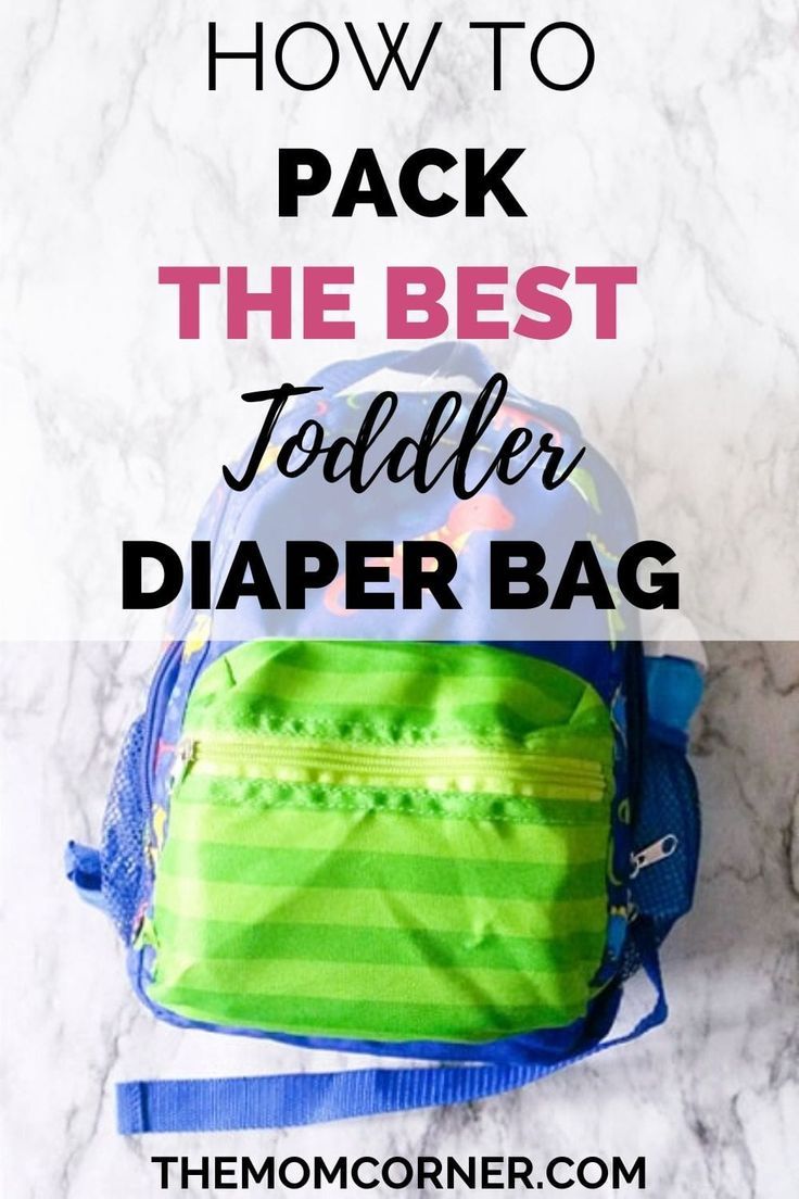 the best toddler diaper bag