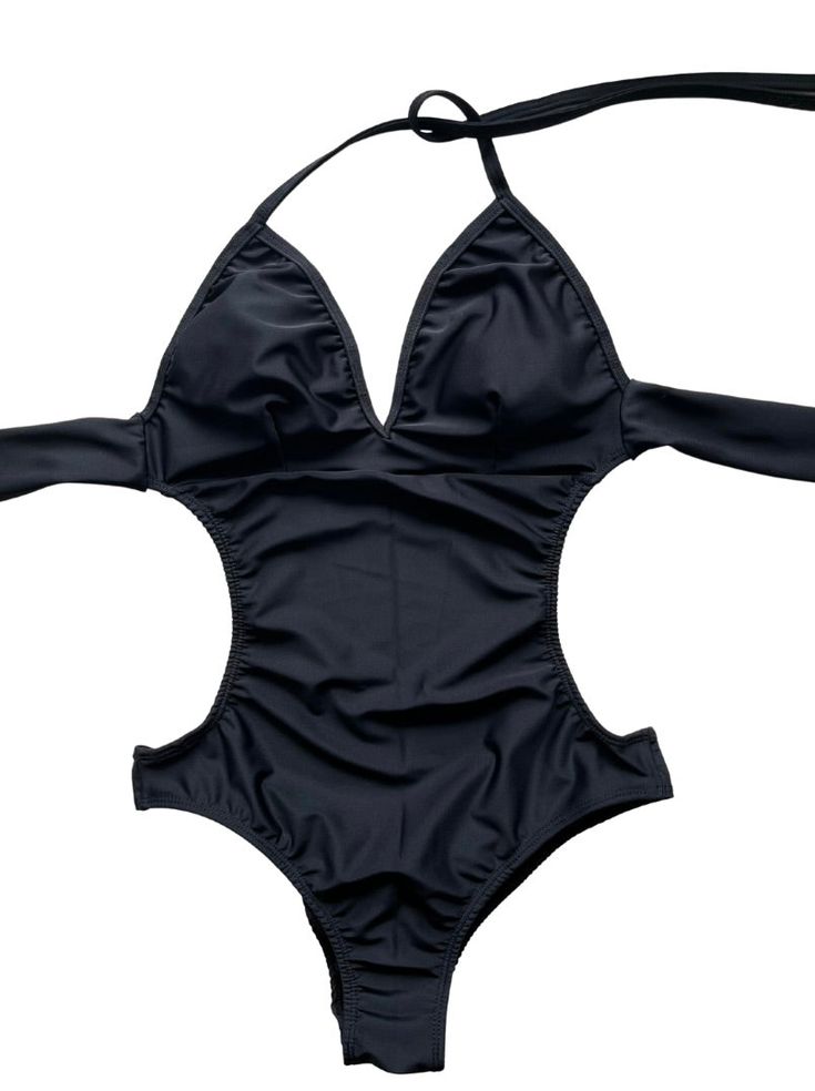 The Pietra One-Piece Swimsuit is designed with adjustable neck and back ties, side openings cut out, and a playful cheeky back. This versatile piece seamlessly transitions from sun-drenched days to stylish nights out, making it a wardrobe essential for any occasion. The images represent the actual product though the color of the image and product may slightly differ. Prints are not exact and may vary according to cut.*The Pink Panther Print is A Soft Spandex* Backless Bodysuit With Lined Body For Pool, Cutout One-piece Bodysuit For Beachwear, Solid Backless Bodysuit For Swimming, Stretch Beachwear Swimwear With Back Closure, Low Back Lined Swimwear For Sunbathing, Low-back Swimwear For Sunbathing With Lined Body, T-back Swimwear With Lined Body For Sunbathing, Backless Bodysuit For Sunbathing With Lined Body, Backless Bodysuit With Lined Body For Sunbathing