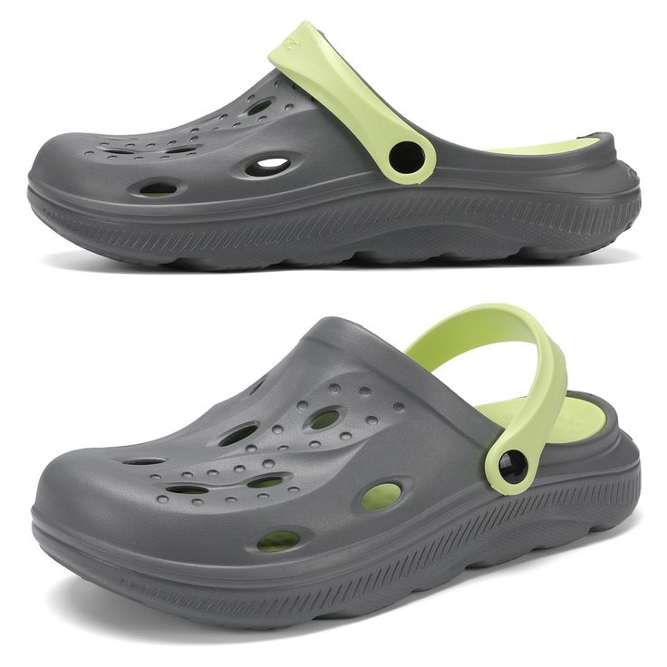 PRICES MAY VARY. Arch Support Clogs Removable Cushion: with Plantar Fasciitis insoles, the recovery sandals can offer good arch support to reduces pressure on feet, joints & back. Removable clog insole make it easy to wash and clean the womens garden shoes Thickened Platform Clogs, Lightweight & Soft: Thickened EVA platform is designed to fit your feet and feel comfortable like memory foam, as if stepping on the clouds. The garden clogs for men light material can reduces the weight of the garden Non-slip Clogs For Outdoor Summer Activities, Breathable Closed Toe Clogs For The Beach, Summer Clogs For Outdoor Activities With Round Toe, Durable Round Toe Beach Slides, Green Beach Clogs With Cushioned Footbed, Summer Clogs For Outdoor Activities, Round Toe, Summer Clogs With Round Toe For Outdoor Activities, Breathable Slip-on Clogs For Outdoor Activities, Breathable Clogs For Summer Outdoor Activities