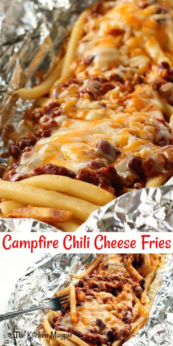 this is an image of campfire chili cheese fries